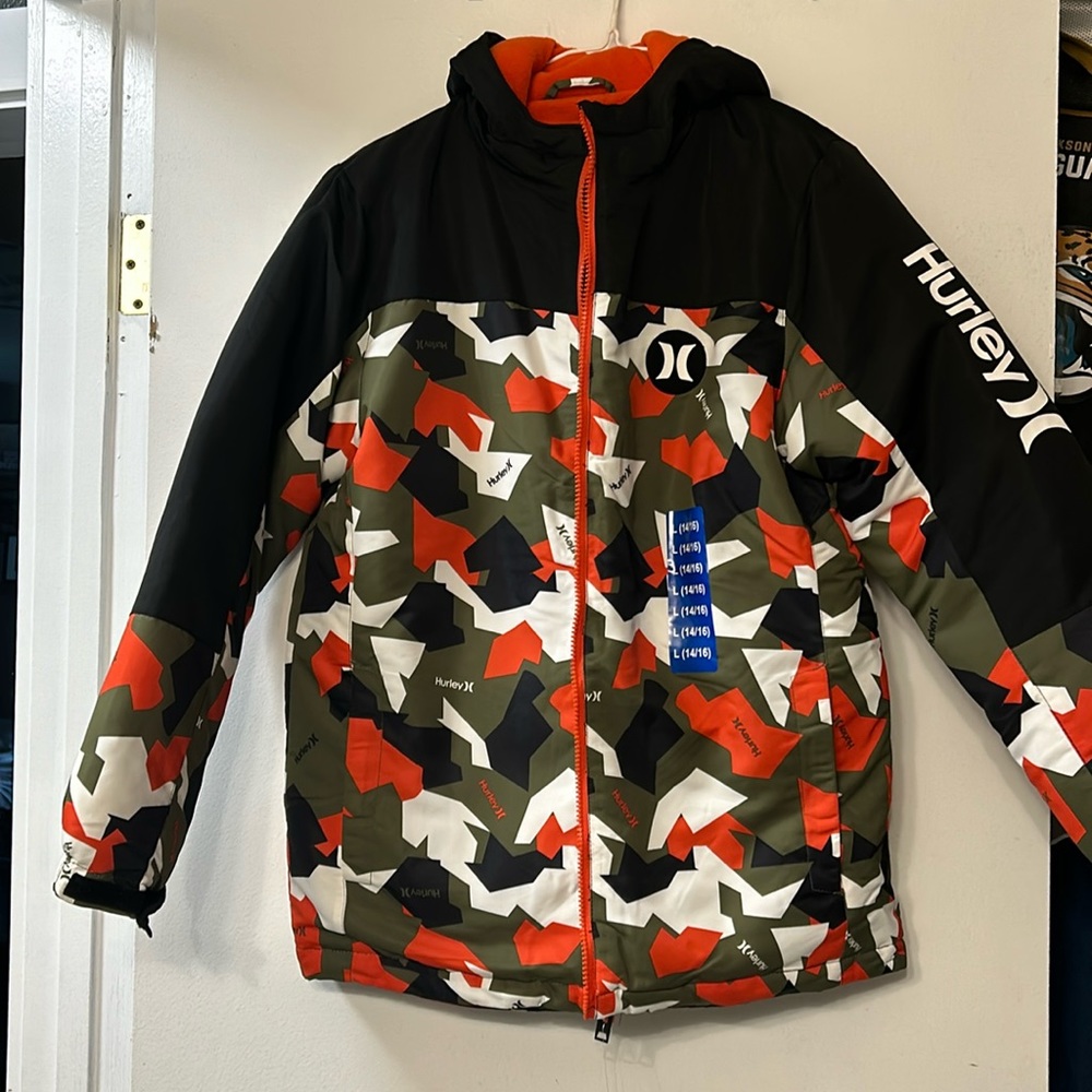 NWT Hurley snowboard jacket